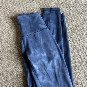Lululemon Blue High-Waisted Leggings